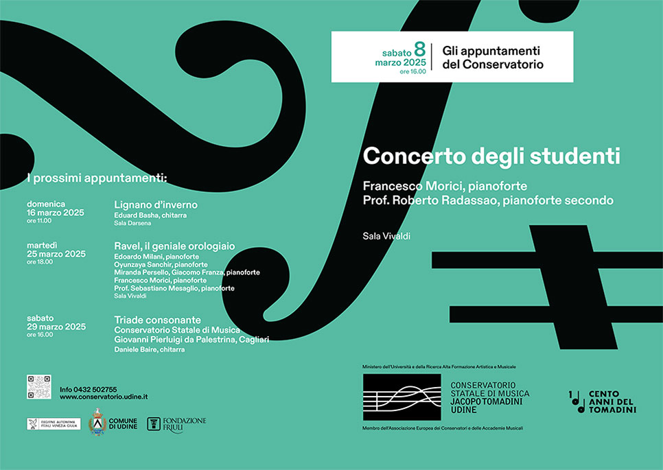 Francesco Morici, pianoforte