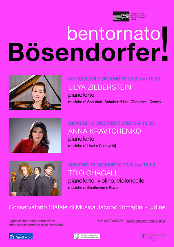 Ciclo concerti restauro Bösendorfer